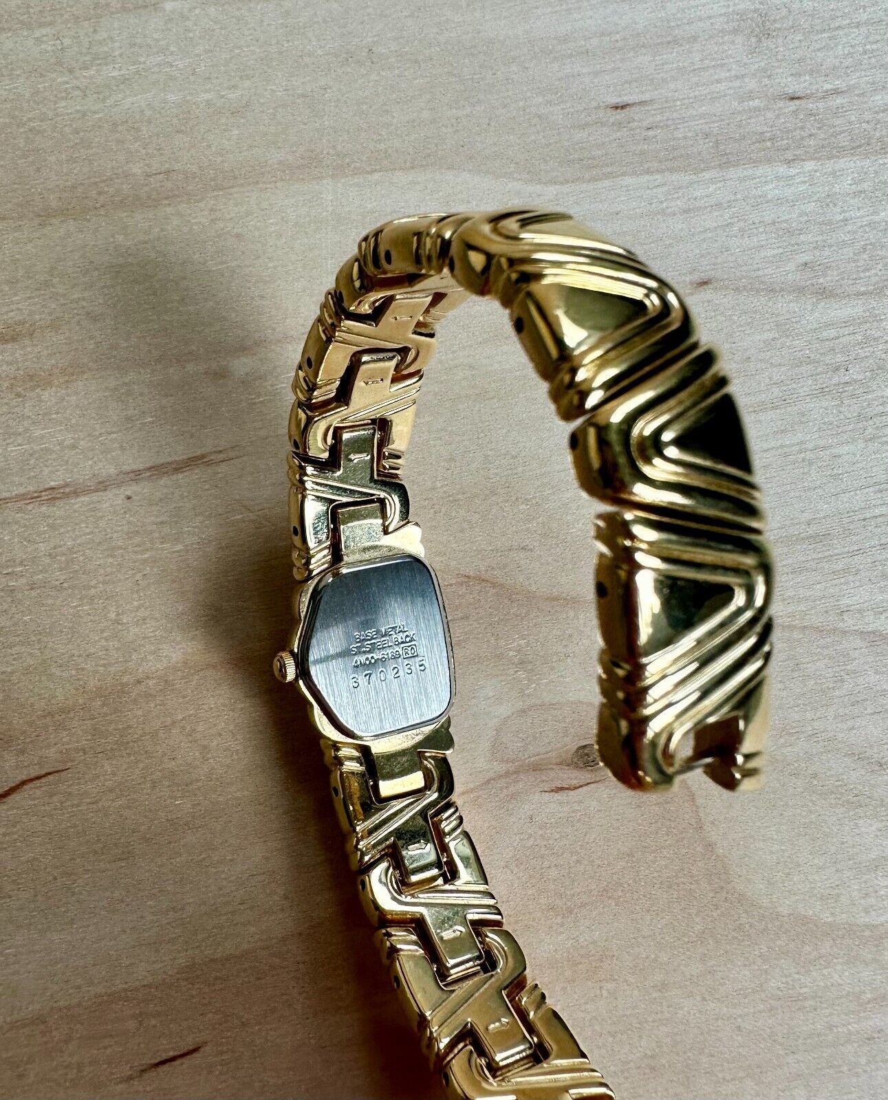 腕時計 seiko piano Vintage Rare Seiko 18K Gold Plated Asymmetrical Piano Face Quartz