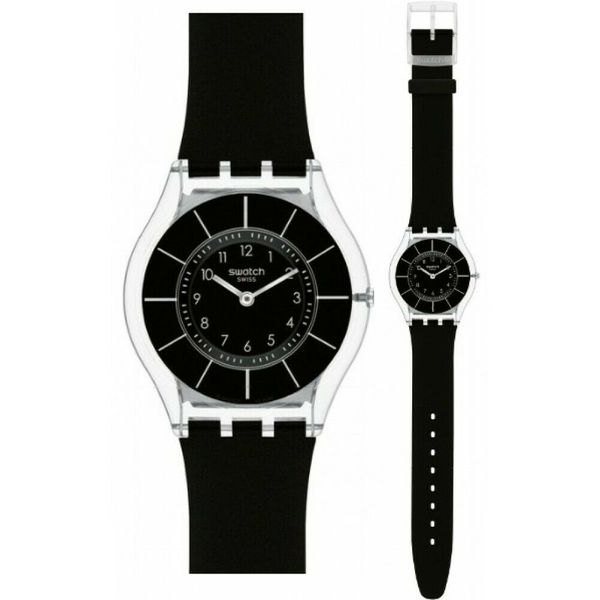 Watch Swatch Skin Black Classiness sfk361 WatchCharts