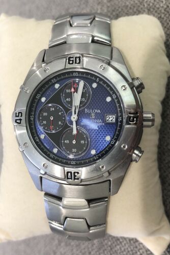 Bulova millennia 100m motion quartz clearance manual