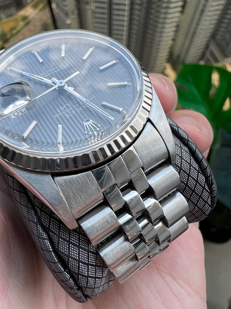 Rolex datejust 36mm outlet grey dial