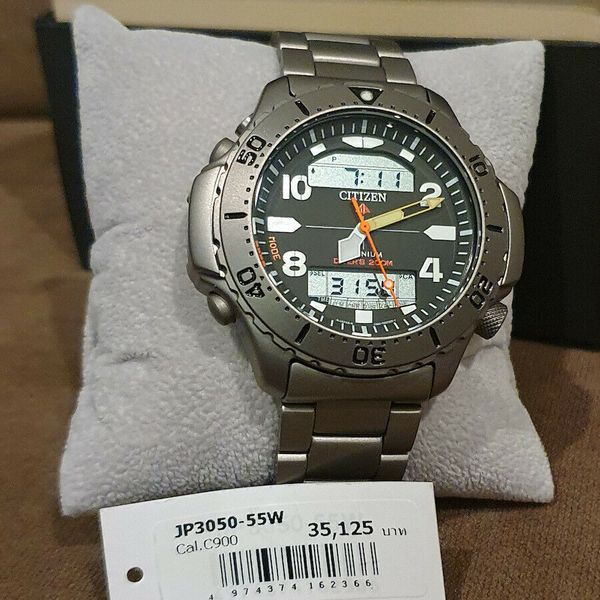 Citizen Promaster Aquamount JP3050-55W Titanium Triple sensors