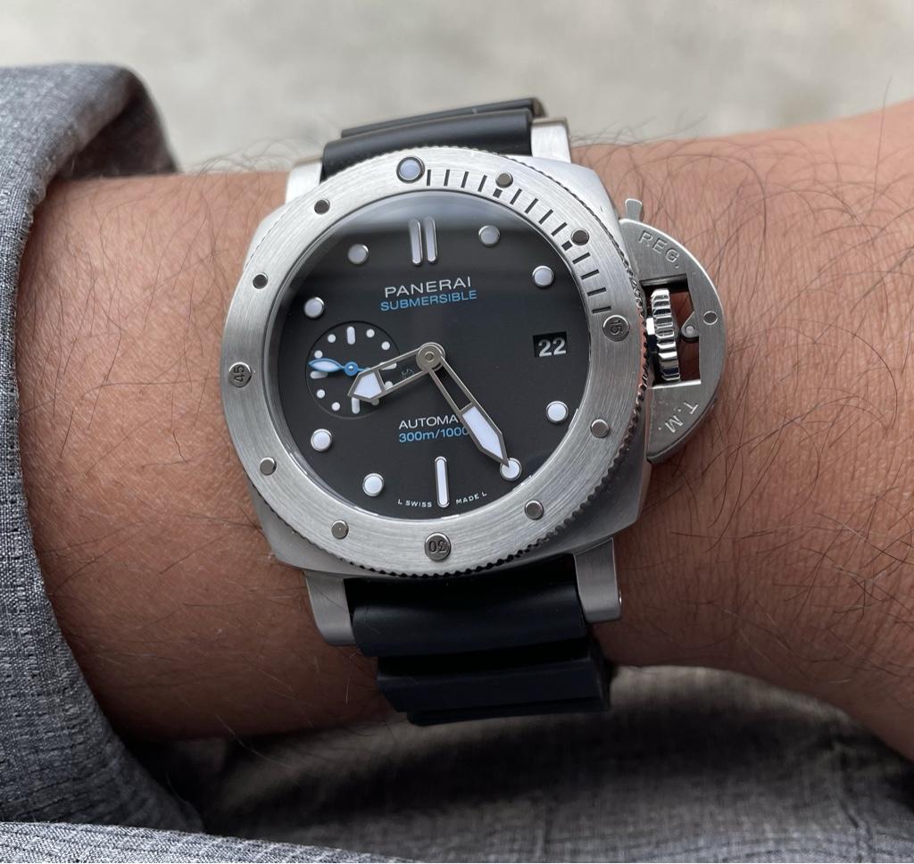 FS Panerai Submersible PAM00973 PAM973 42mm excellent condition