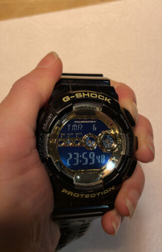 Casio G Shock GD-100GB 3263 Gold & Black | WatchCharts Marketplace