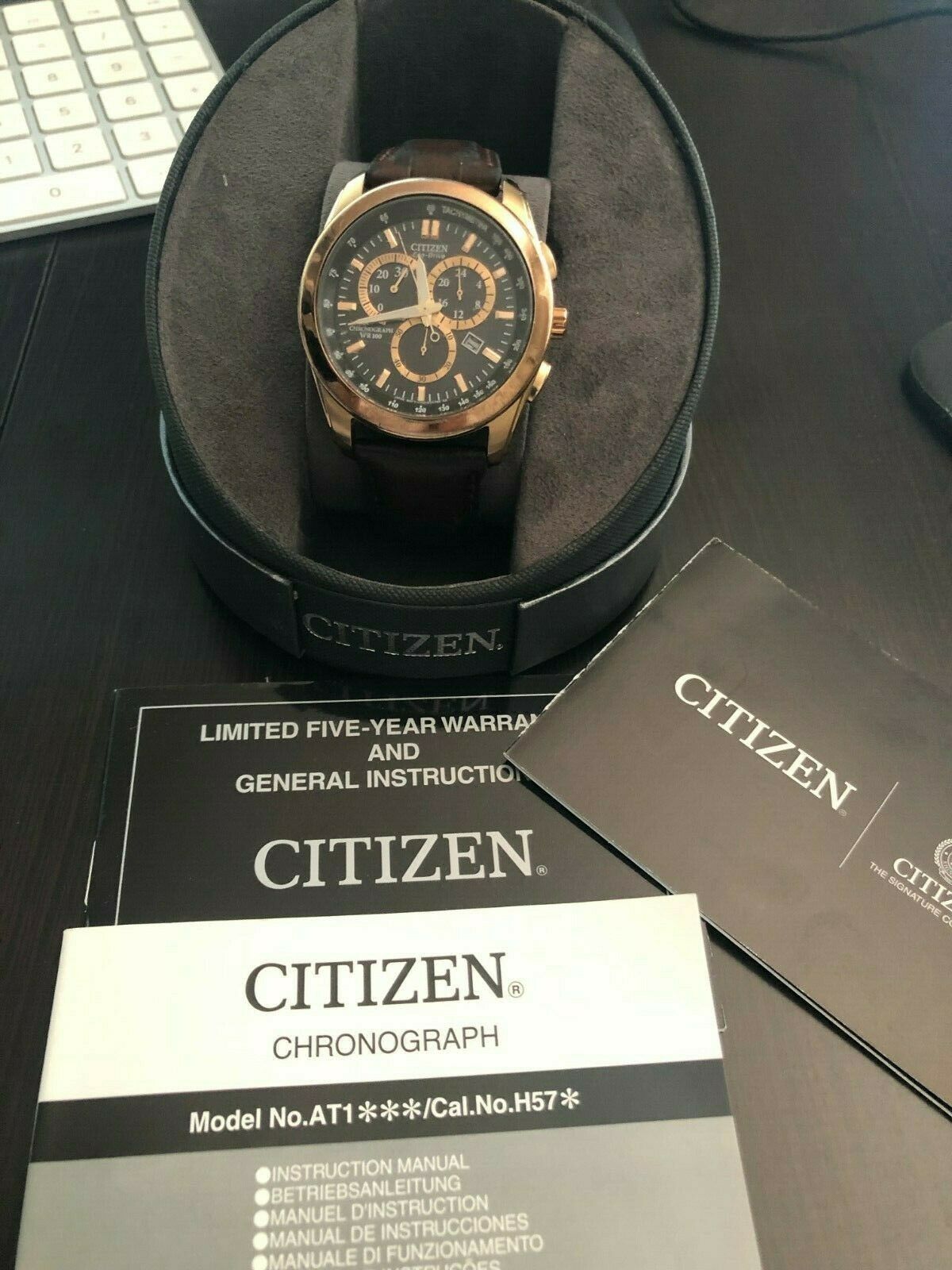 Citizen tachymeter eco hot sale drive manual