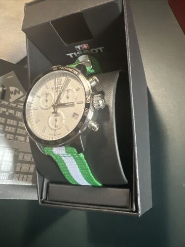 Tissot Men s Watch Quickster NBA Boston Celtics Chronograph Strap