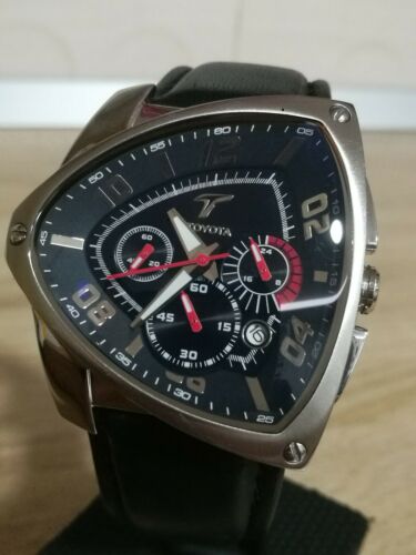希少 SEIKO TOYOTA F1 Lukia7T92 Chronograph SEIKO Lukia 7T92 Chronograph Stainless Steel Watch Wine Red