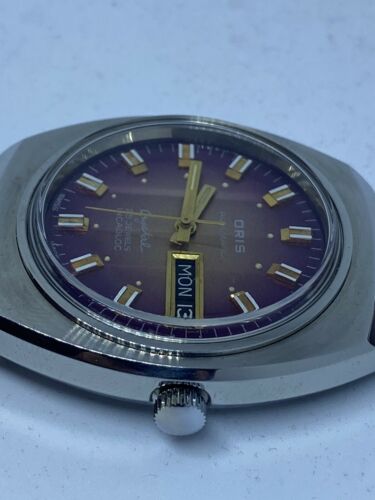 VINTAGE ORIS CRYSTAL incabloc 25 JEWELS WATCH SWISS MADE