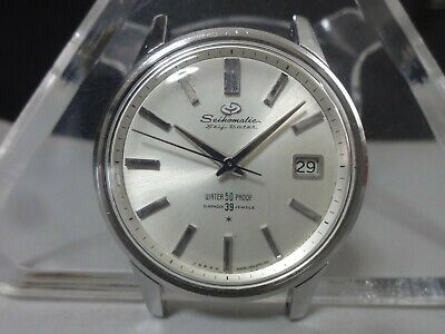 Vintage 1963 64 SEIKO Automatic watch Seikomatic Self Dater 39