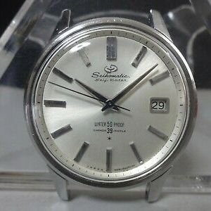 Vintage 1963-64 SEIKO Automatic watch [Seikomatic Self Dater] 39 Jewels   | WatchCharts