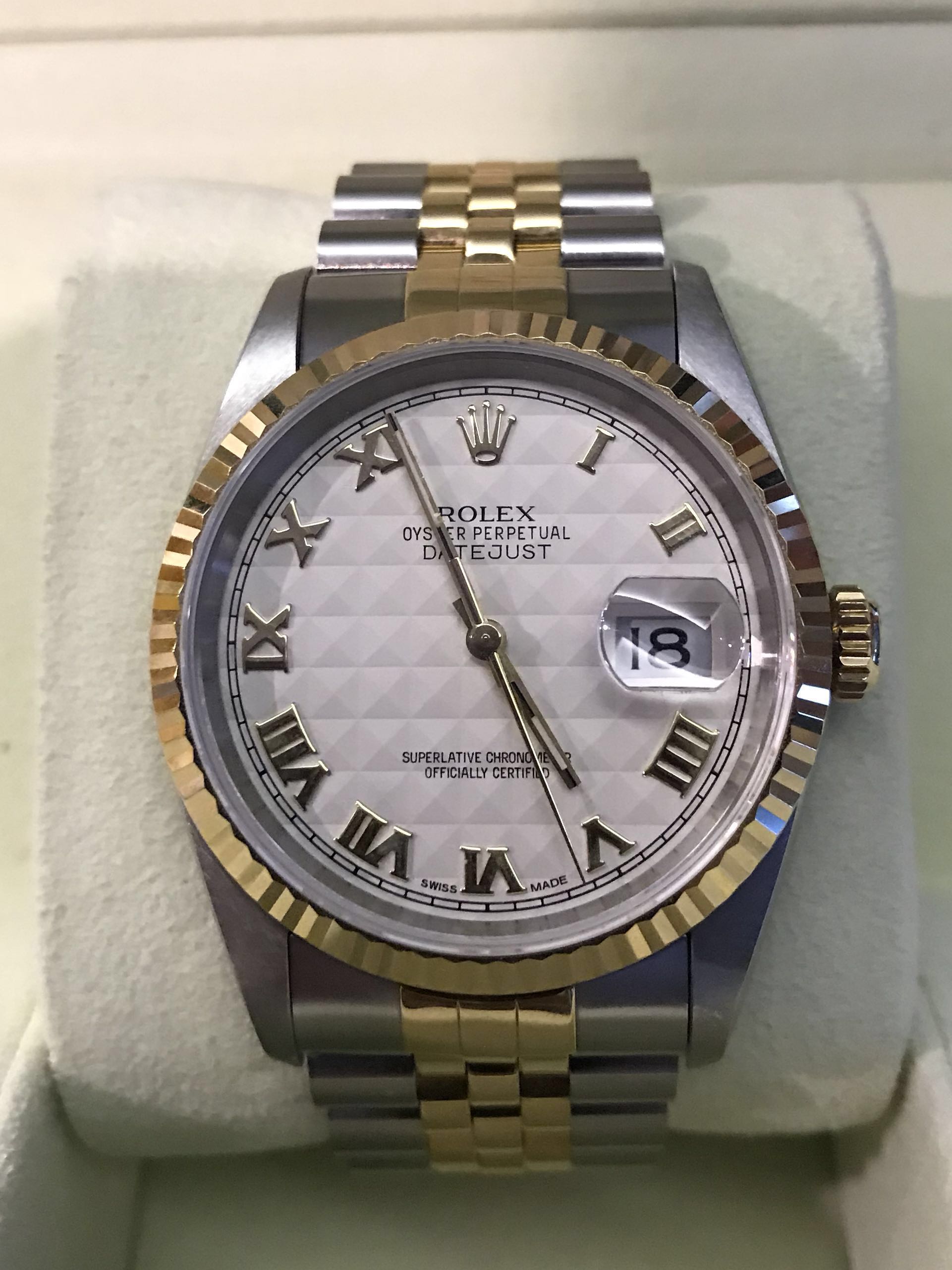 Rolex datejust pyramid discount dial