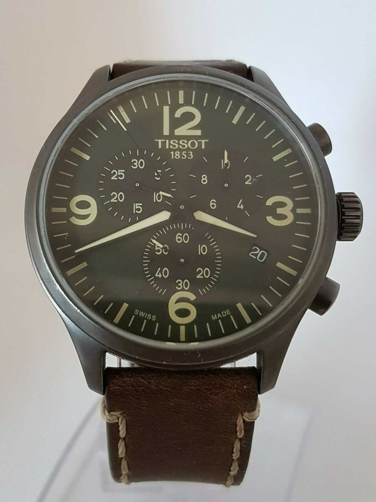 Tissot 1853 Chronographe Military Style Xl Size T116617A WatchCharts