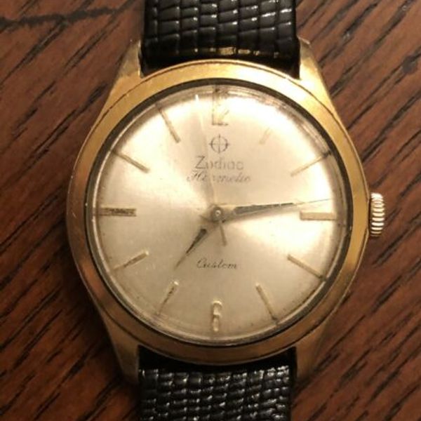 Montre Homme Herlo Imperial Vintage 1965 - Mouvement Mécanique Suisse 17 Rubis, Boîtier Coussin !