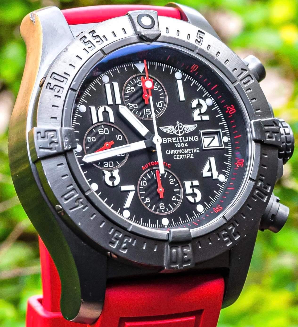 Breitling Avenger Skyland Blacksteel Limited Edition Chronograph