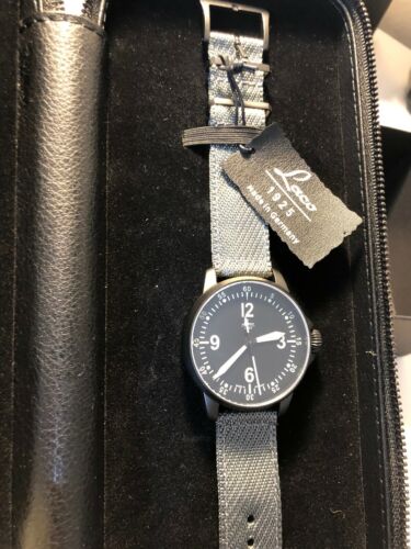 New LACO BELL X-1 Pilot watch Type C Automatic 42mm 861907