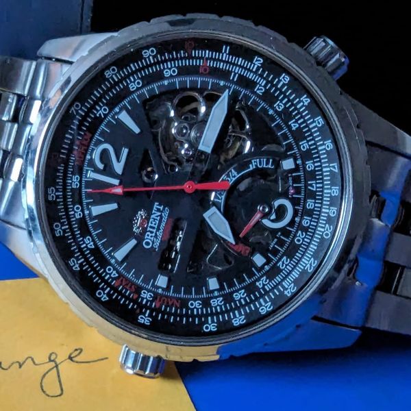 [WTS] Orient Rally Automatic Skeleton | WatchCharts Marketplace