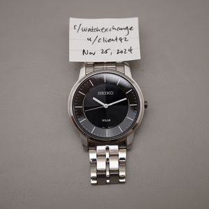 WTS] Seiko V181-0BK0 Riki Watanabe Black Crosshair Dial