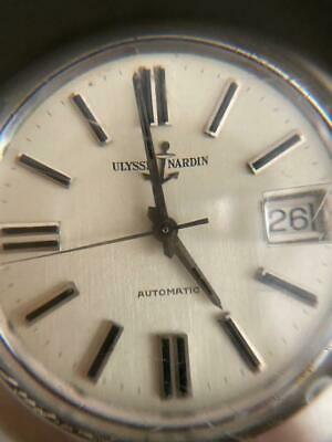 ULYSSE NARDIN 10923 1 Medallion Back SS Automatic Men s Watch Used