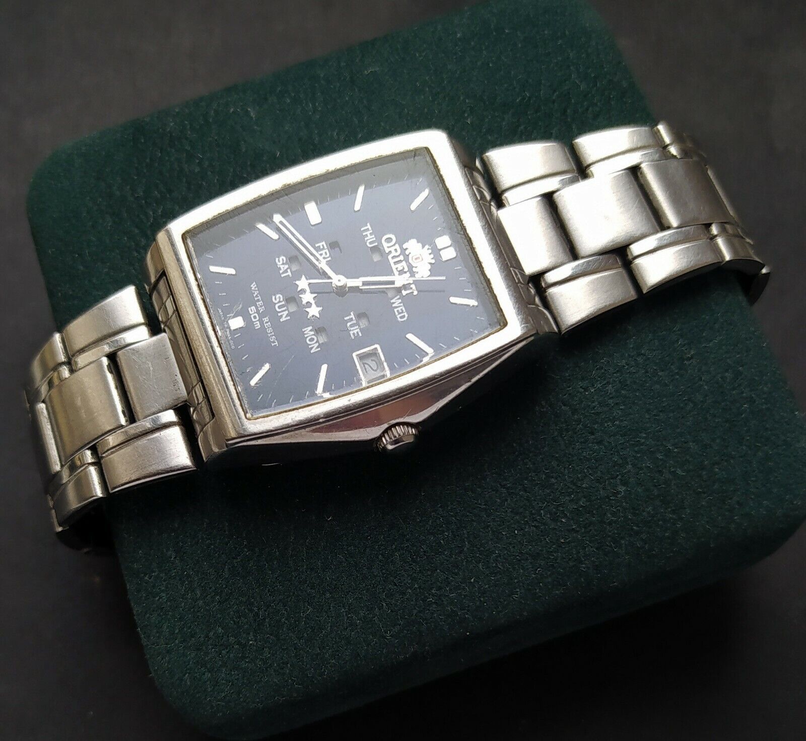 Vintage Watch Orient PMAA CO CS Automatic 50 Water Resistant Japan 