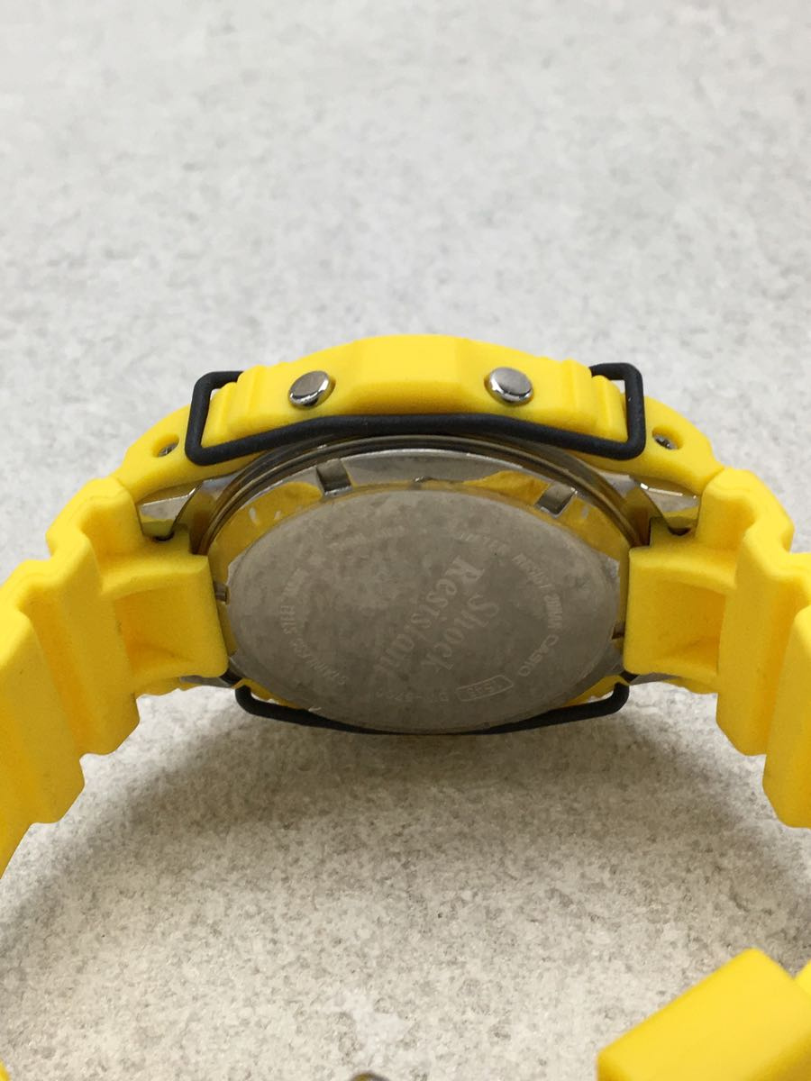 Used] CASIO Yellow Sting/DW-5700Y-9JF/Quartz watch/G-SHOCK/Digital