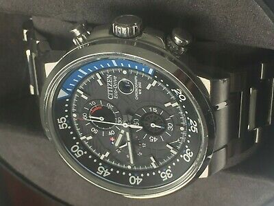 Mens Citizen Endeavor Eco-Drive Chronograph WR200 Watch B612