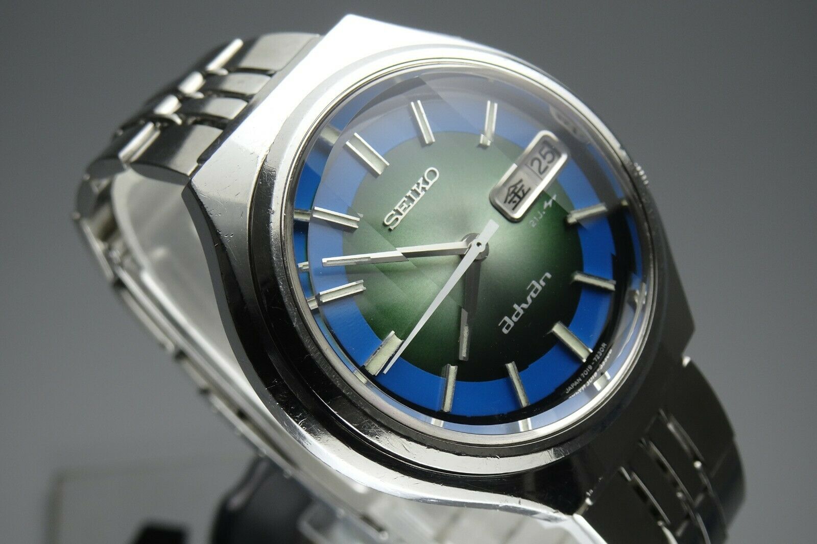 Vintage 1972 JAPAN SEIKO ADVAN 7019-7220 21Jewels Automatic