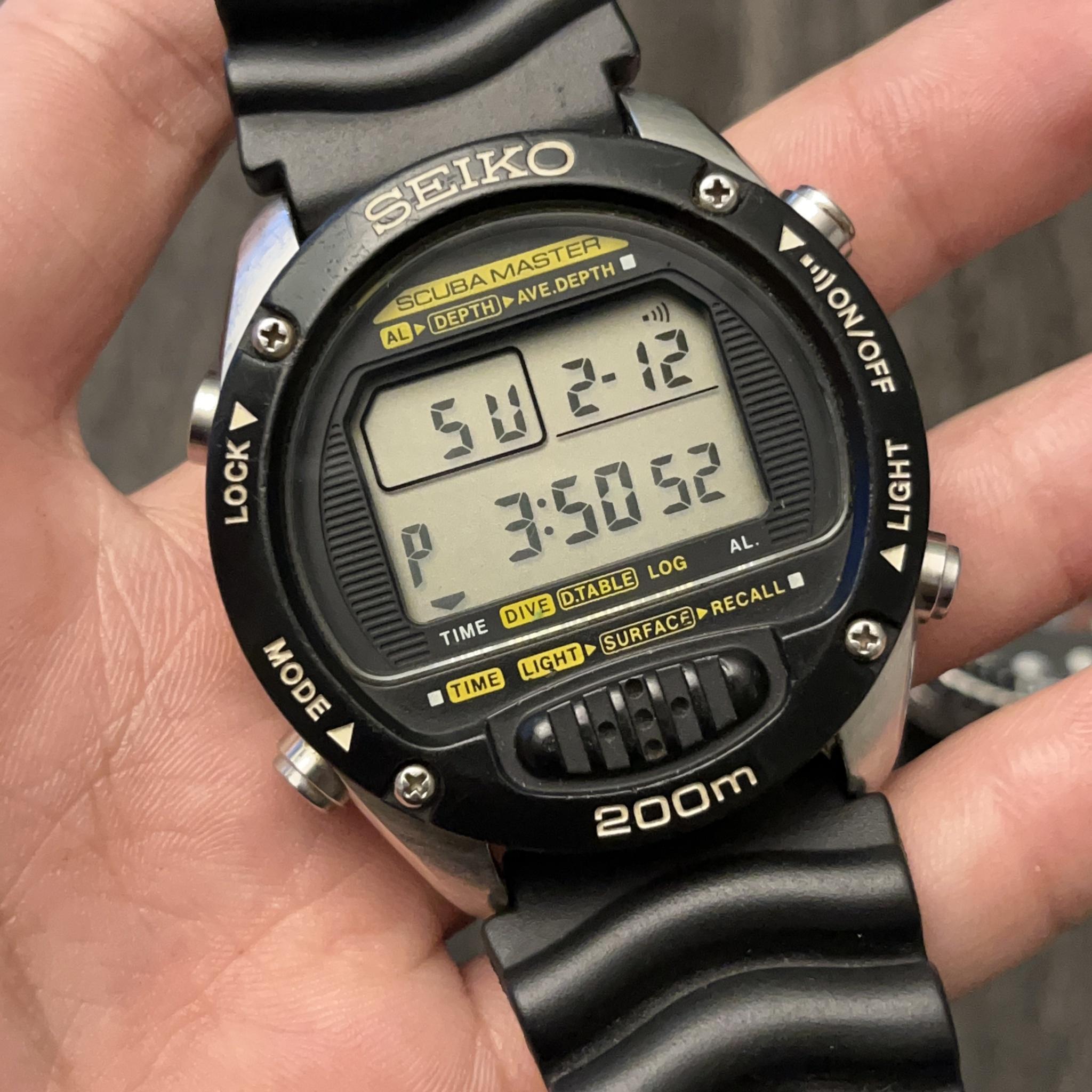 WTS] Seiko M705-5A00 Computer Dive Watch | WatchCharts