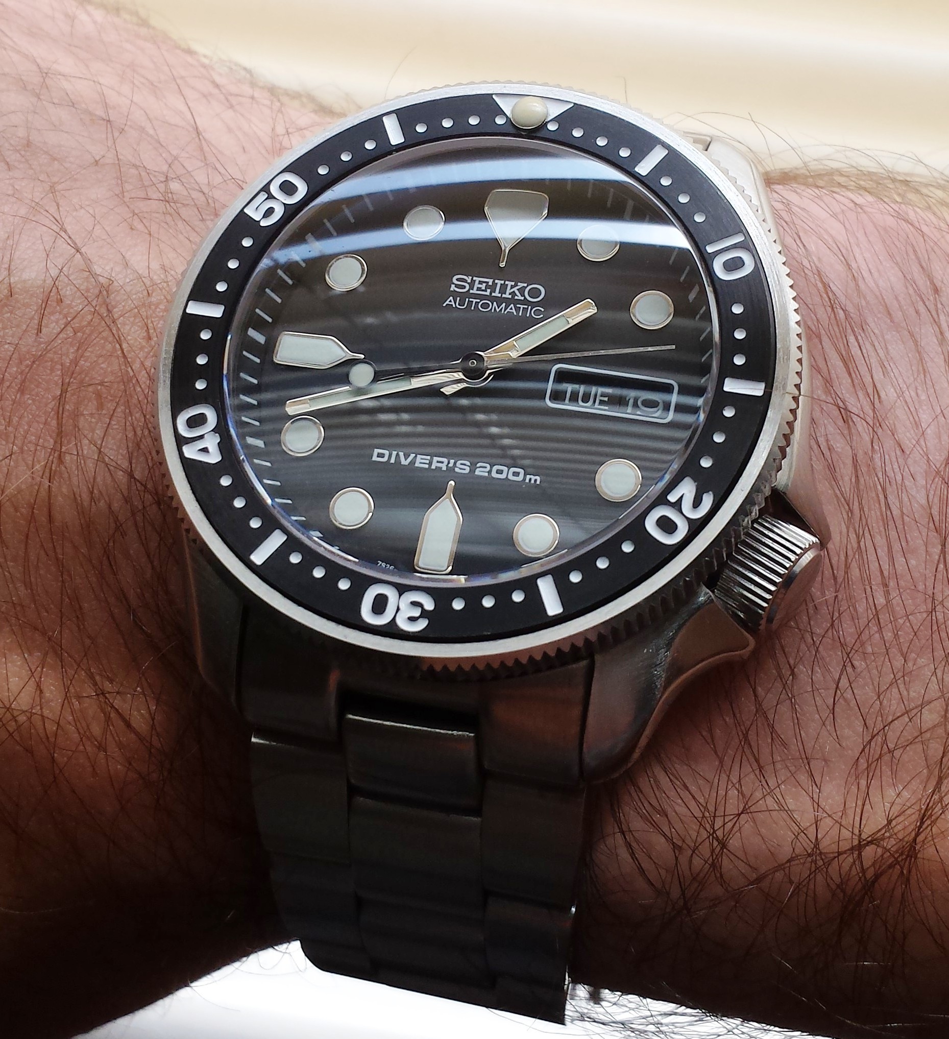 FS: Seiko SKX171 PMMM Poor Man's Marine Master mod w