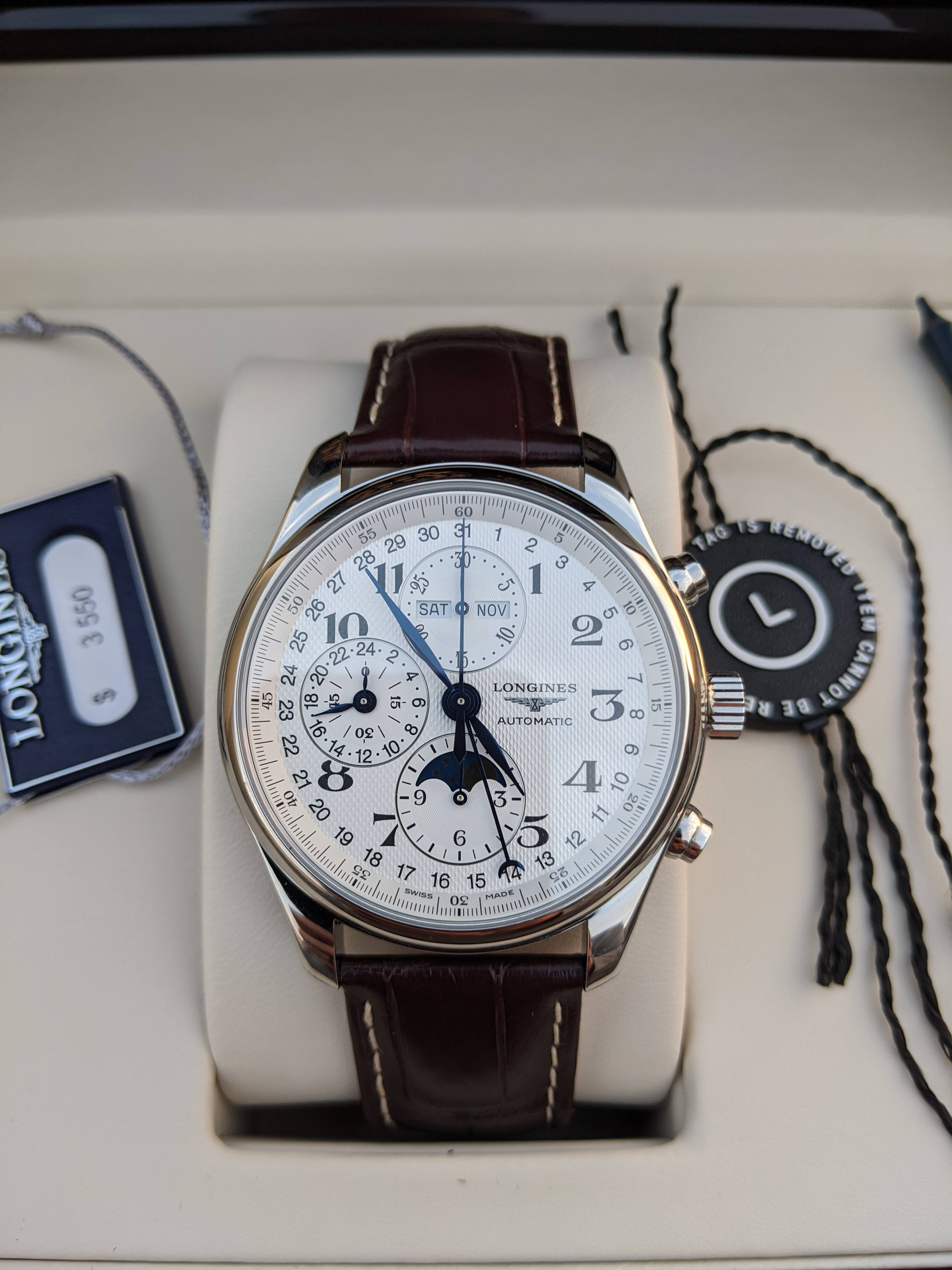 FS Longines Master Collection Chronograph with Moonphase L2.673.4