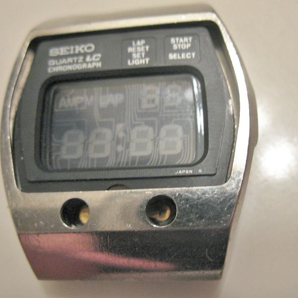 Seiko 06345019 Digital Watch Parts Cases Crystals Pushers Modules