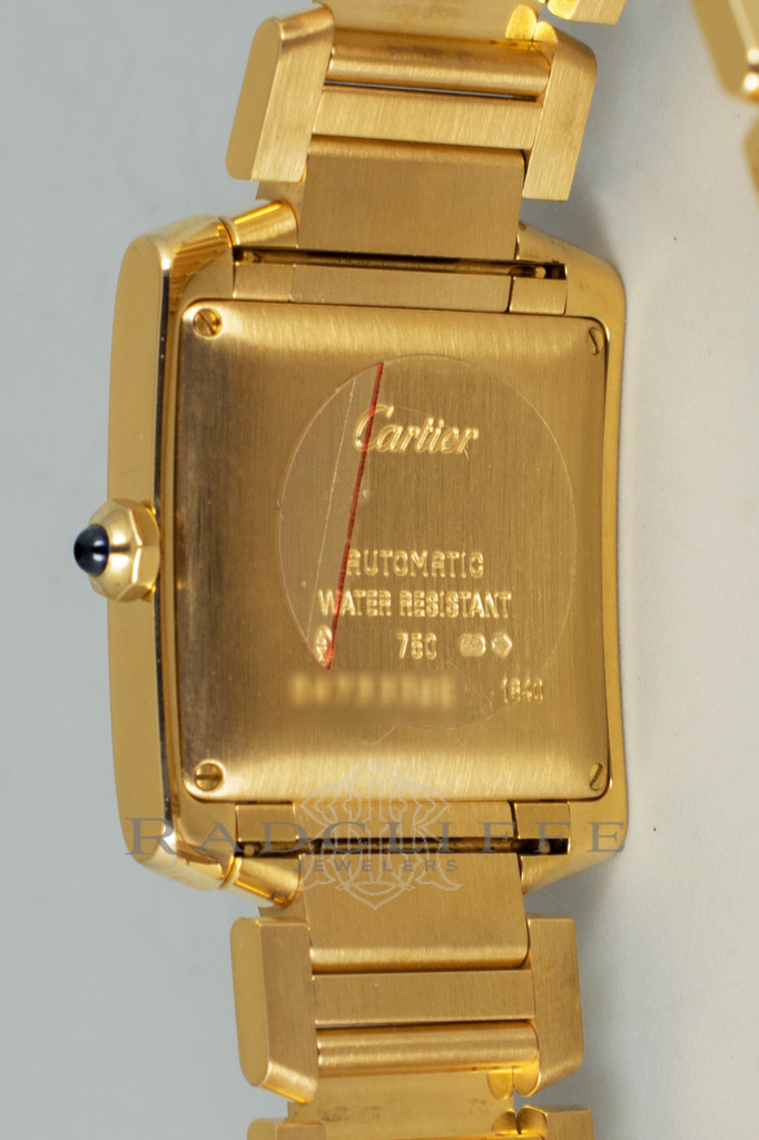 Cartier Tank Francaise oro  Tank Francaise 1840 - Numismatica