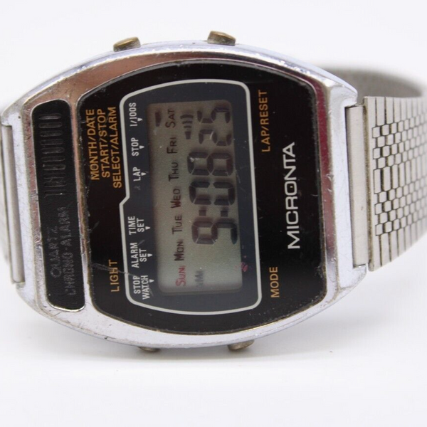 Vintage Micronta digital mens watch | WatchCharts Marketplace