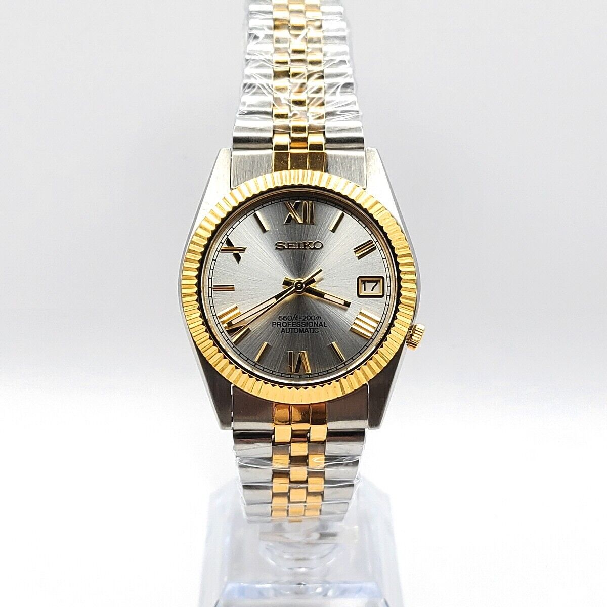 New! Vintage SEIKO Datejust MOD. SNXJ90 Homage NH35A Custom Watch |  WatchCharts Marketplace