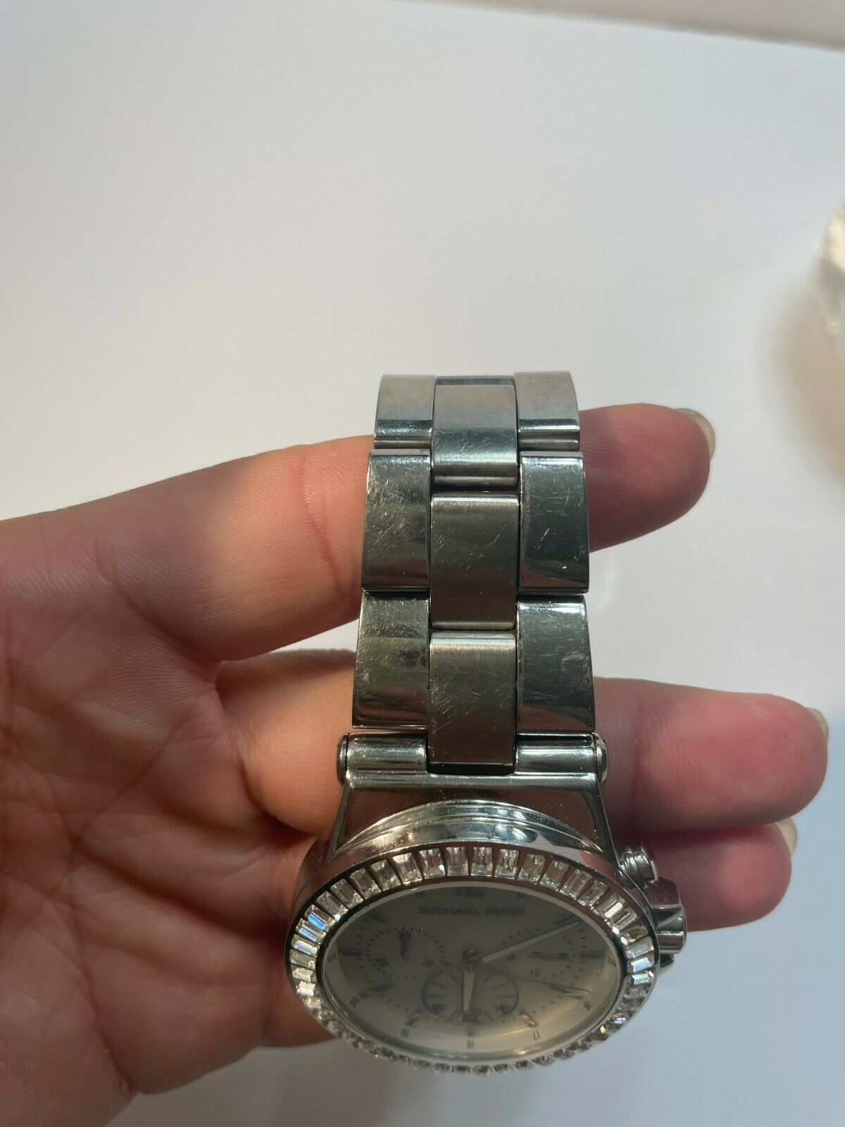MICHAEL KORS “DYLAN” MK5411 SILVER WATCH Michael Kors Women main image 4