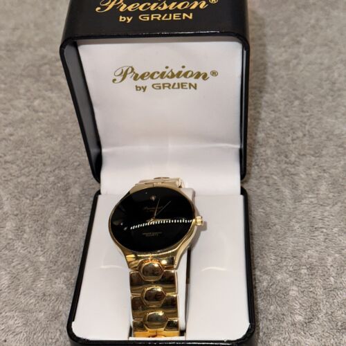 Precision by gruen hotsell genuine diamond quartz price