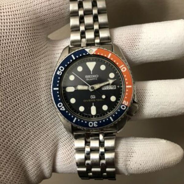 Rare Vintage 1985 Seiko 7548-7000 7548-700L T Japanese Divers Watch ...