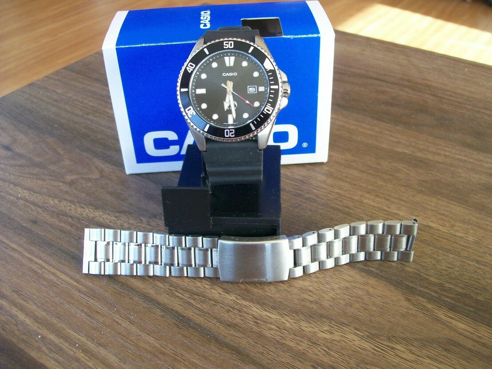 Casio Duro MDV106-1A With New Extra Stainless Steel Band | WatchCharts