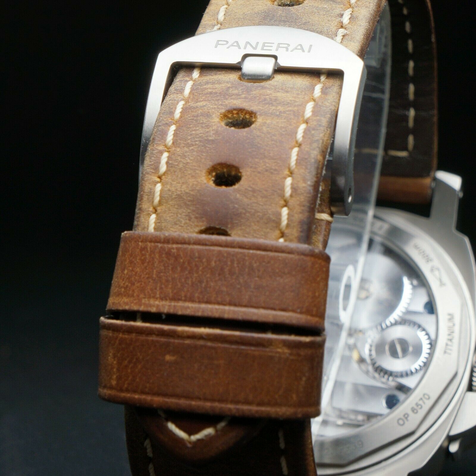 Stunning Panerai PAM 176 Luminor Titanium 44mm Man s Watch Box