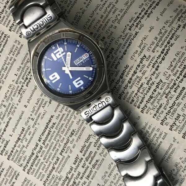 2006 Swatch Watch Irony SR6265W Day Date SWISS. | WatchCharts Marketplace