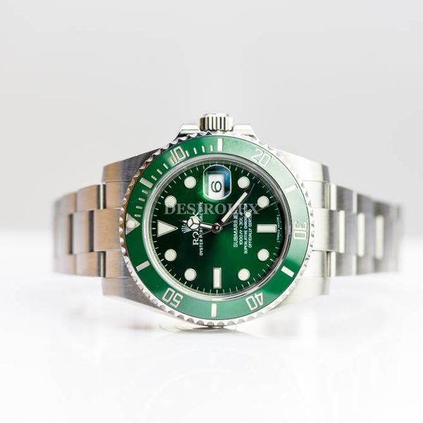 FSOT: Excellent Rolex 116610LV Submariner Date HULK Green Dial Sep 2014 ...
