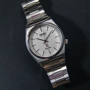 Vintage 1980 Seiko A258-5000 Mens Silverwave Digital Alarm