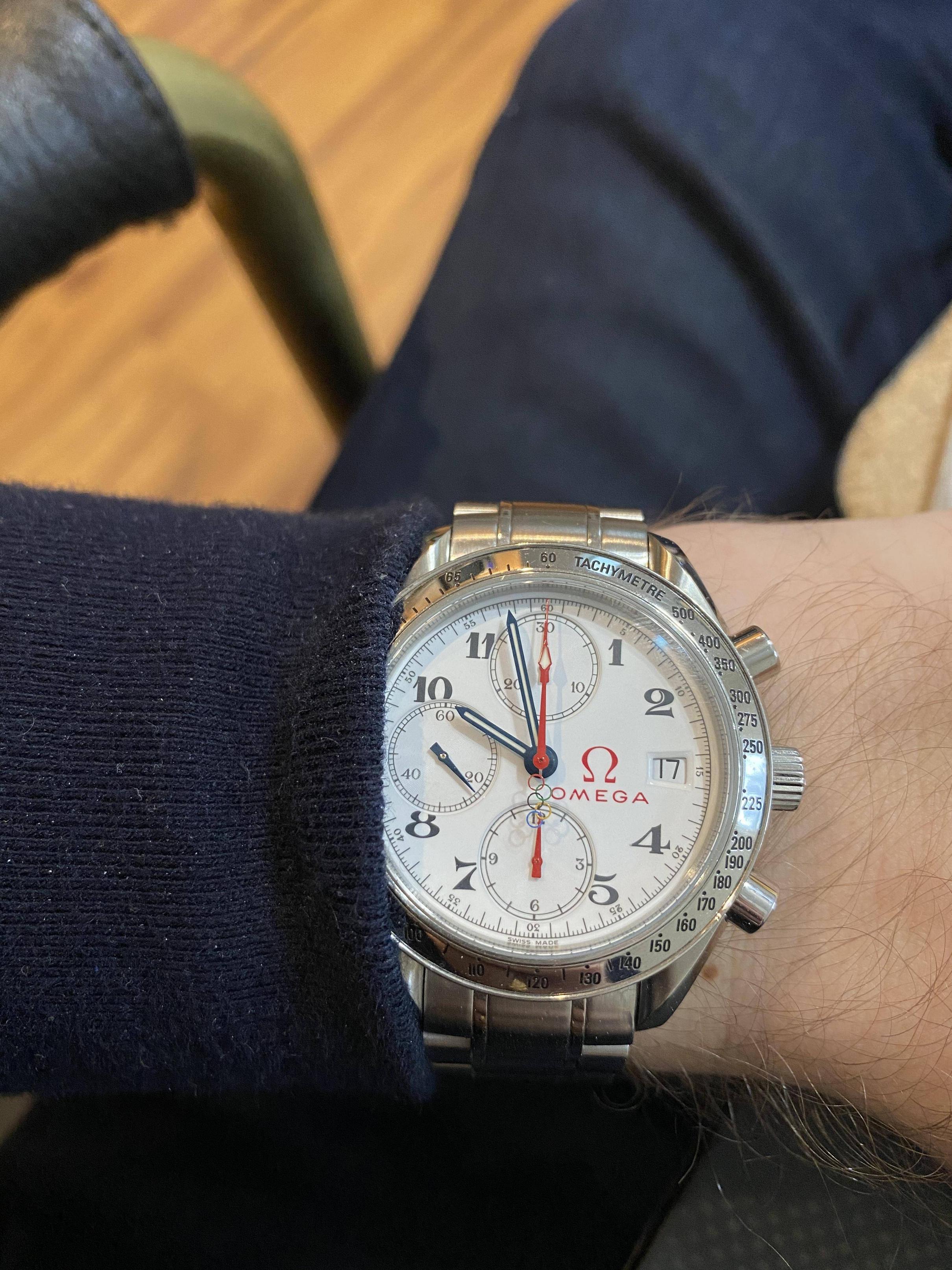 WTS Omega Speedmaster Olympic Special Edition 2006 Torino full