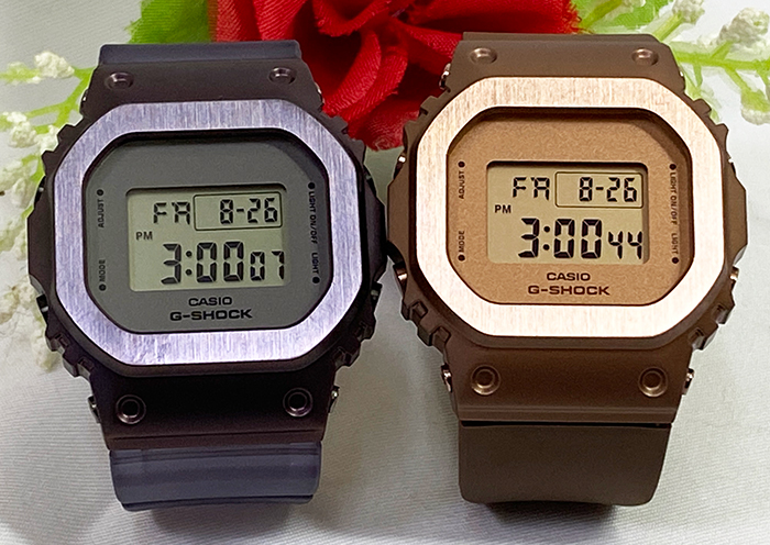 Lovers' G-Shock pair watch G-SHOCK pair watch Casio 2 pcs set g-Shock GM-S5600MF-6JF  GM-S5600BR-5JF battery type analog-digital popular wrapping free g-shock |  WatchCharts Marketplace