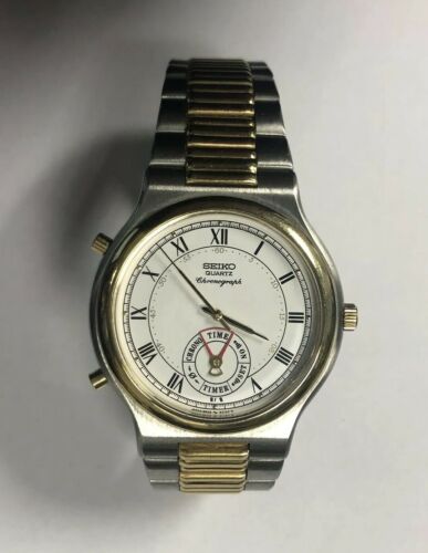 Vintage Seiko 8M25-8030 Dancing Hands Alarm Chronograph Analog Watch Rare |  WatchCharts