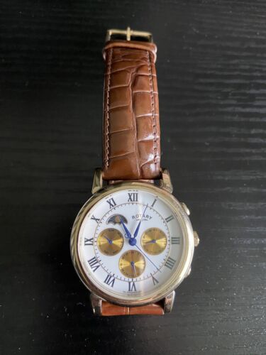 Rotary GS03086 01 Men s Automatic Moonphase Watch WatchCharts Marketplace