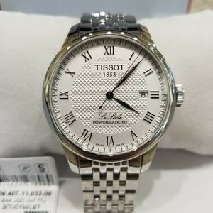 Tissot Le Locle Powermatic 80 Automatic Men S Watch T006 407 11 033 00 New Watchcharts