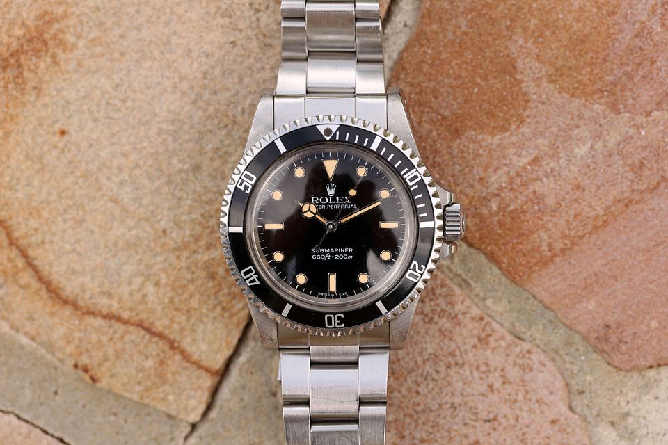 1984 Rolex Submariner ref. 5513 Glossy Dial Vivid Patina