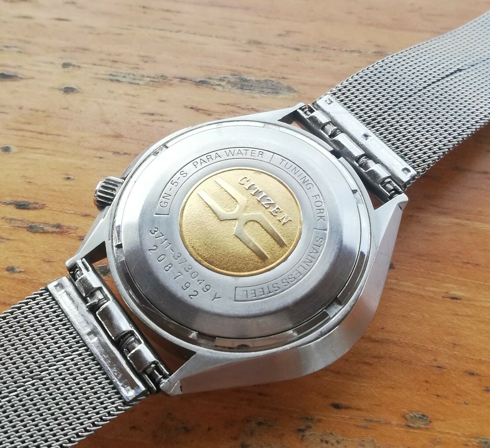 Rare Citizen Hisonic Tuning Fork Watch 3711-373049 Y August 1972 