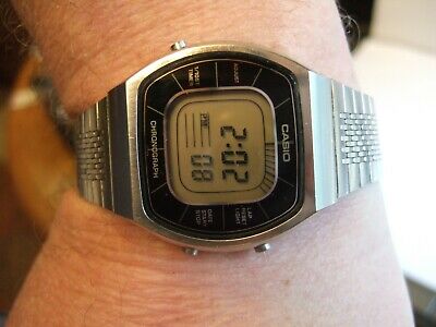 VERY RARE 1979 Superb Casio CASIOTRON 56CS-50 LCD Chrono - Timer