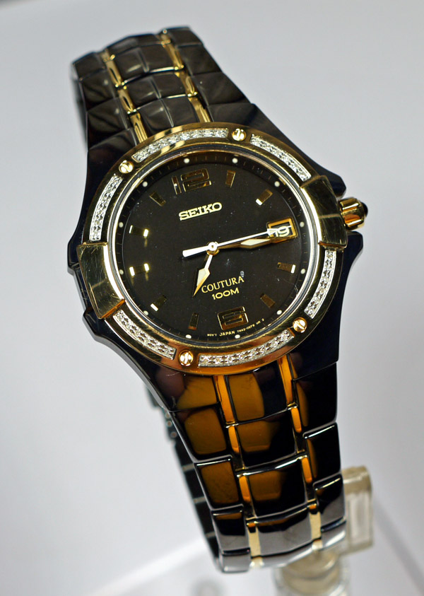 seiko coutura black gold