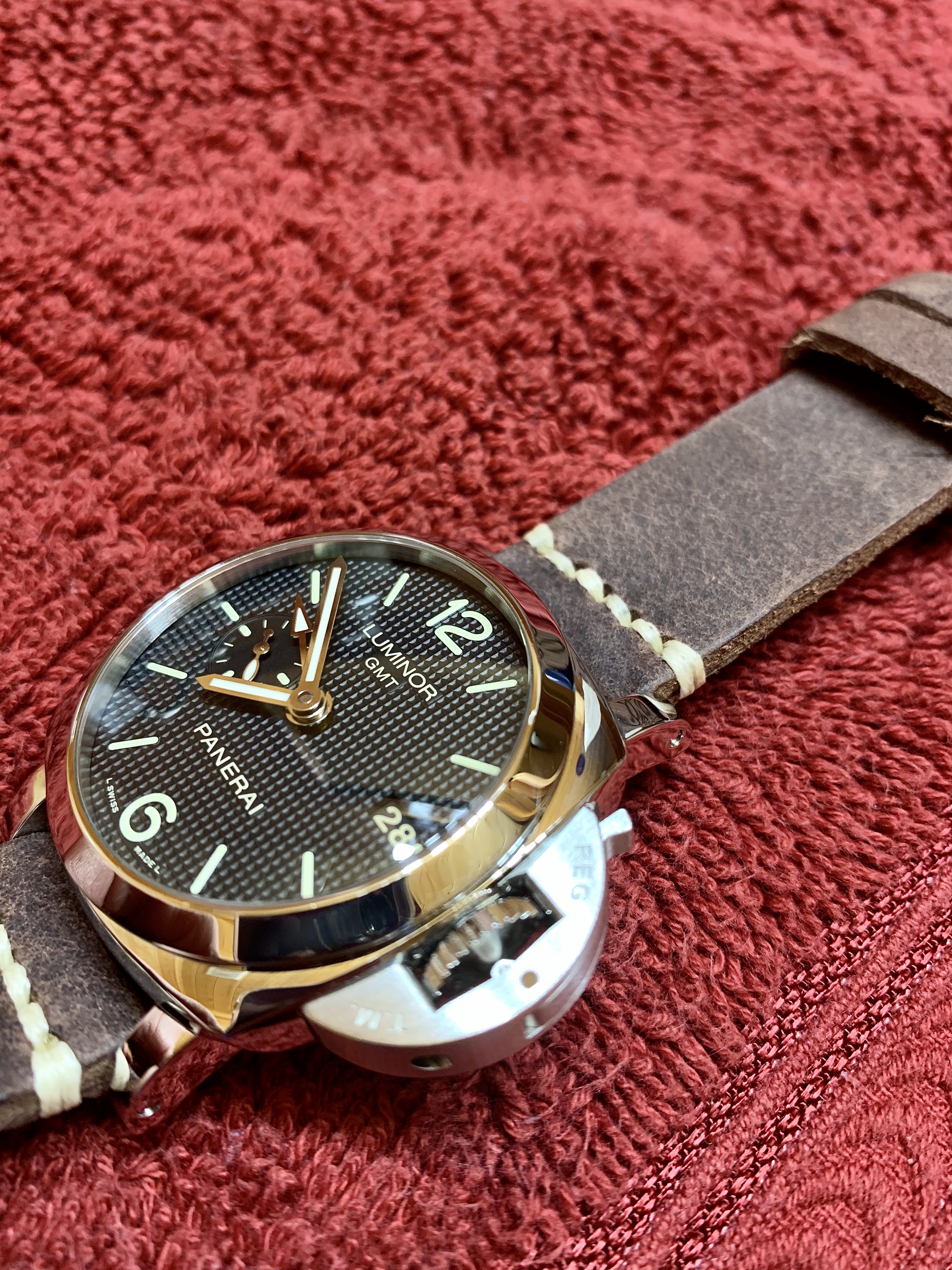 Fs Panerai LUMINOR pam0535 gmt 42mm WatchCharts Marketplace